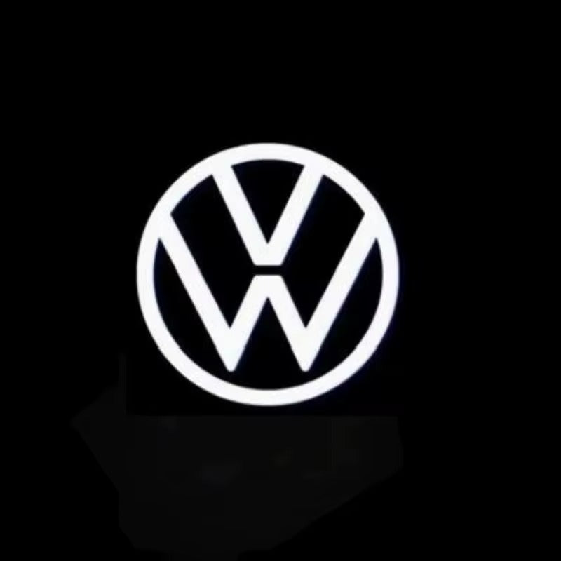Projecteur de logo de porte VW – Compatible avec Tiguan, Touareg, Golf et tous les modèles VW