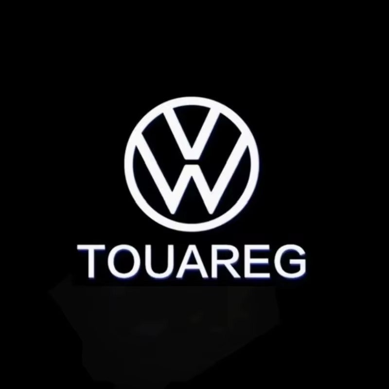 LED Welcome Door Lights - Logo Projector for VW, Golf, Tiguan, Touran, Polo, Bora, Passat, Jetta, Touareg | Set of 2
