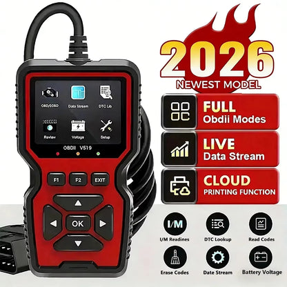 OBD2 Scanner V519 Professional Car Diagnostic Tool – Real-Time Engine Code Reader for 99% Vehicles