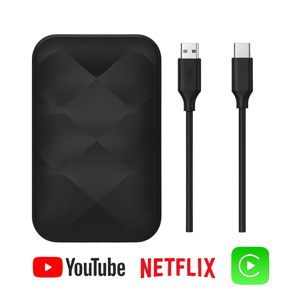 Adapter CarPlay Pro – Bezprzewodowy Apple CarPlay i Android Auto dla każdego samochodu