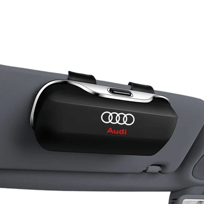 Audi sunglasses holder premium sun visor storage box for Q5 Q7 A4 A6 interior accessory