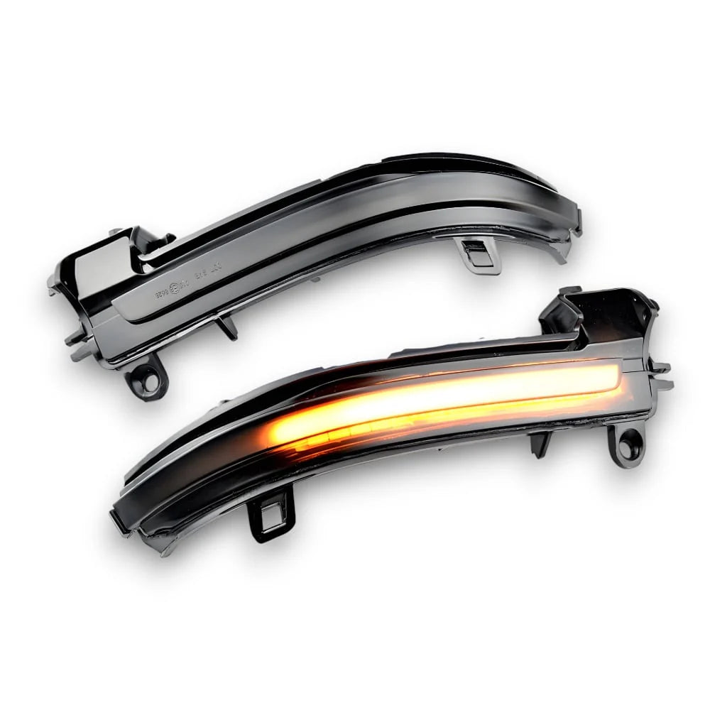 BMW F2X F3X Dynamic Smoked Mirror Indicator with Sequential LED Turn Signal