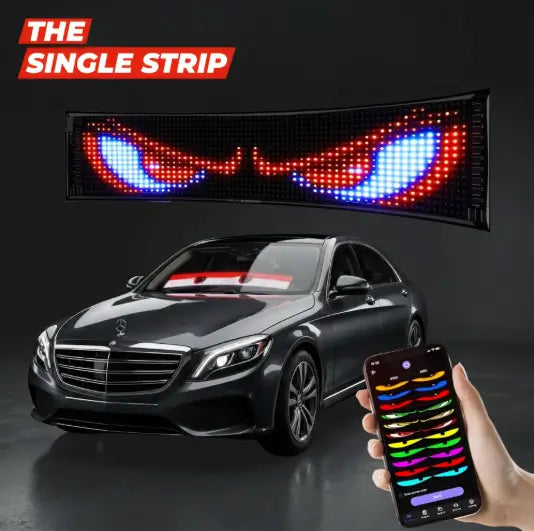 AUTOVEREDLER Eyes™ | Écran LED animé pour voiture +600 LED (12V/24V)
