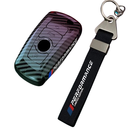 carbon fiber car key cover protective key case