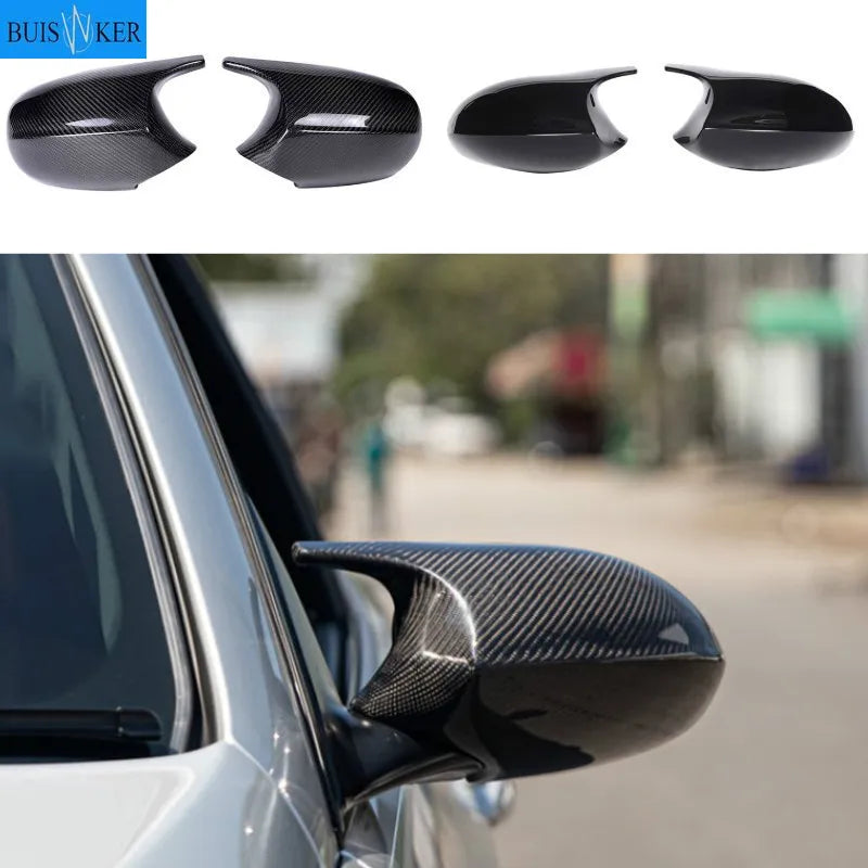 M3 Style Carbon Fiber Mirror Caps for BMW 1 & 3 Series