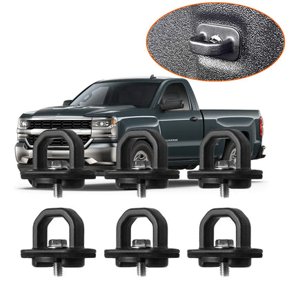 Truck Bed Tie Down Anchors for Chevrolet Silverado Colorado GMC Sierra and Canyon