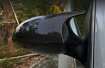 M3 Style Carbon Fiber Mirror Caps for BMW 1 & 3 Series