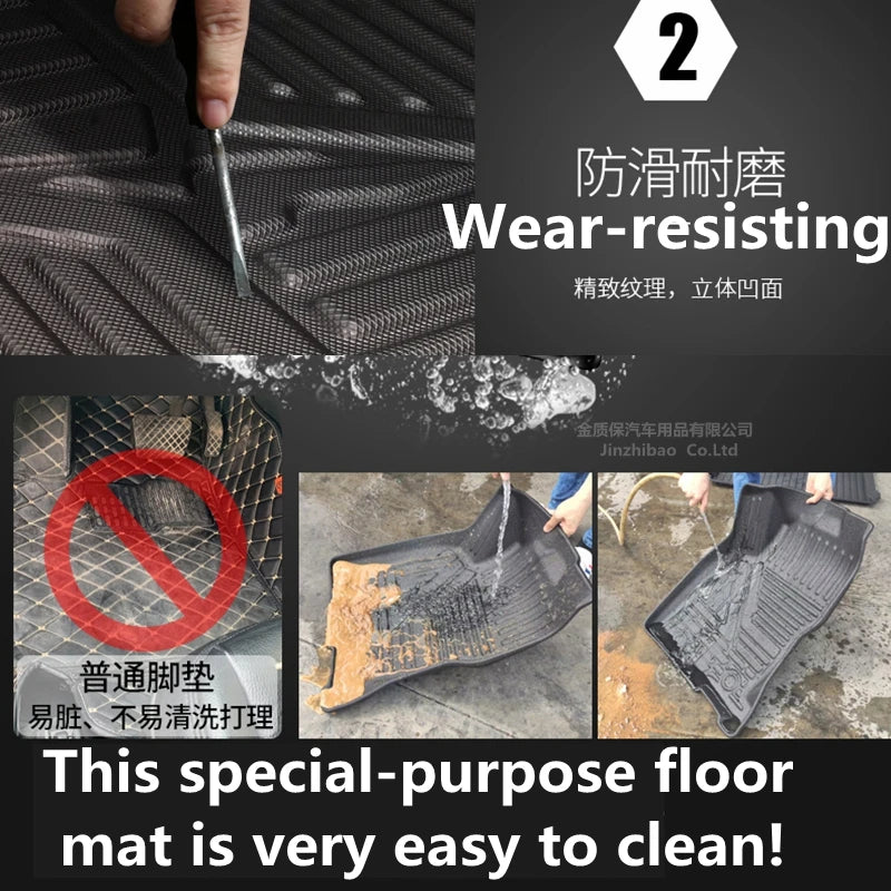 Custom Luxury All-Weather Floor Mats for Ford F-150 (2015–2024)