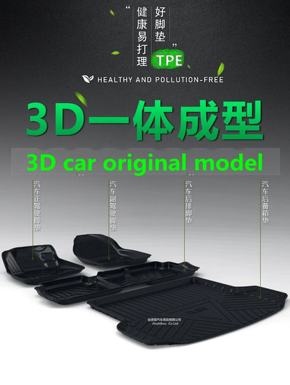 Custom Luxury All-Weather Floor Mats for Ford F-150 (2015–2024)