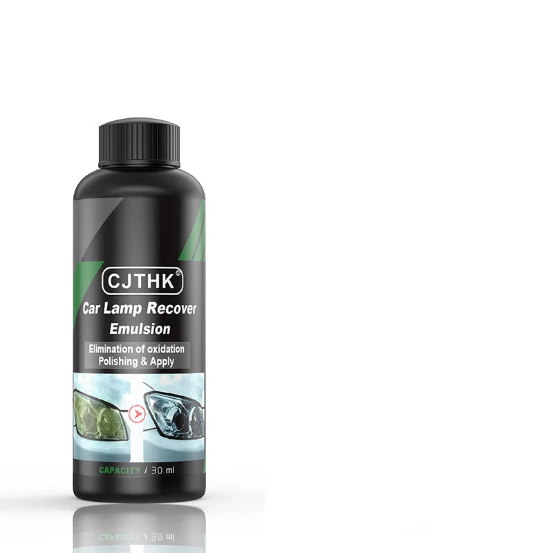 Headlight Restoration Kit for removing oxidation, yellowing and scratches from plastic car headlights while restoring clarity and shine.