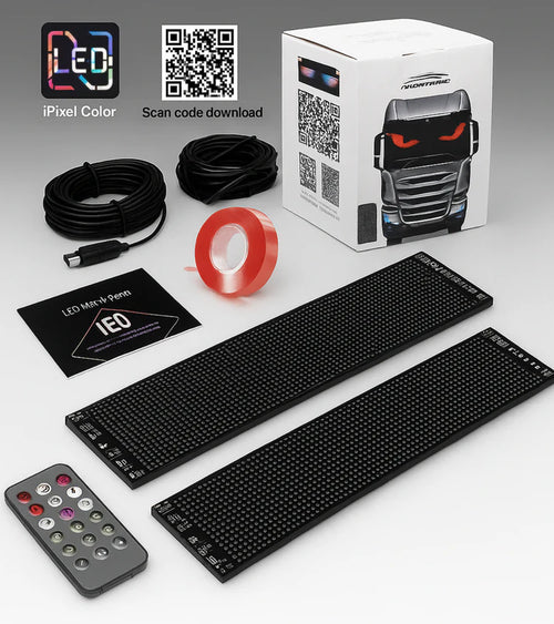 programmable LED display for car and truck message screen