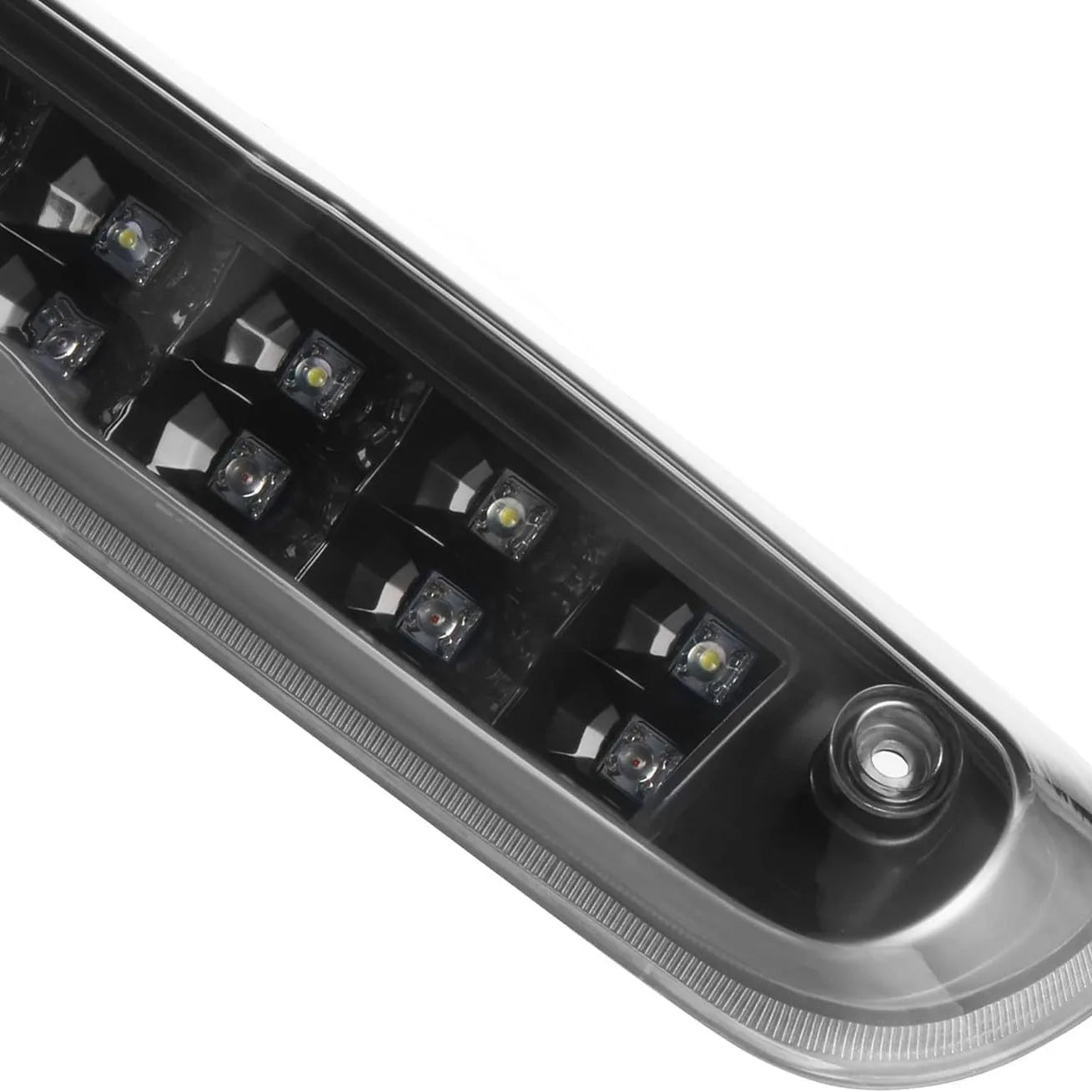 Smoked LED third brake light for Chevy Silverado and GMC Sierra 1500 2500HD and 3500HD 2007 to 2013.