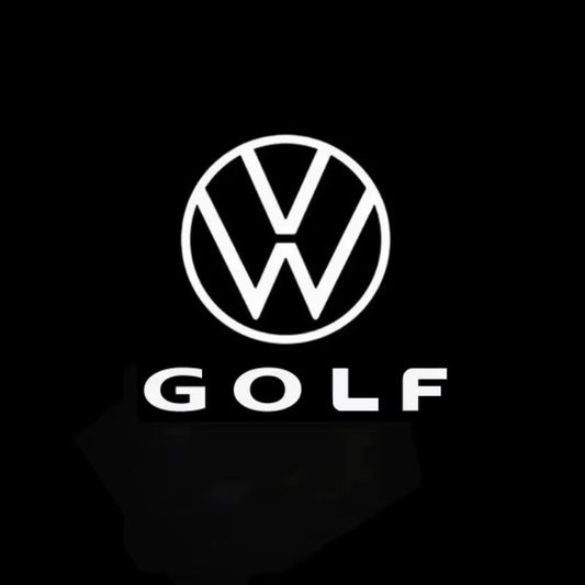 LED Welcome Door Lights - Logo Projector for VW, Golf, Tiguan, Touran, Polo, Bora, Passat, Jetta, Touareg | Set of 2