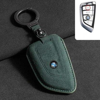 Suede protective cover for BMW keys – perfect fit, signal unchanged