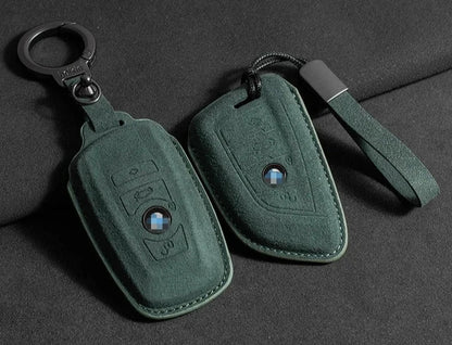 Suede protective cover for BMW keys – perfect fit, signal unchanged
