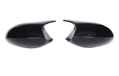 M3 Style carbon fiber mirror caps for BMW 1 Series and 3 Series with OEM-inspired fit and premium sporty exterior finish.