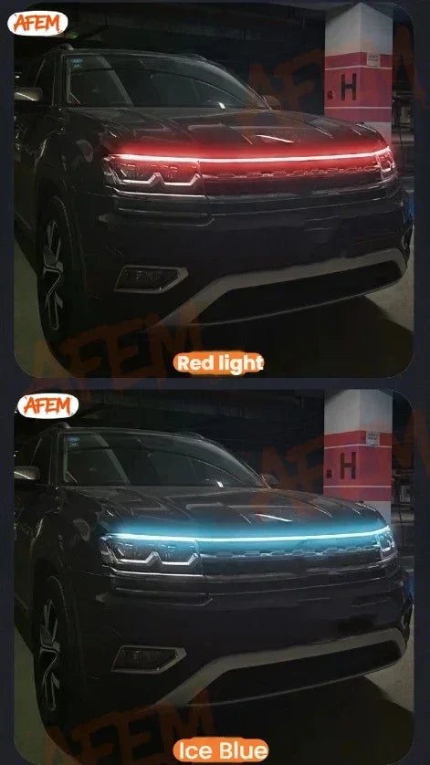 Dynamic LED Hood Light Strip for Ford F-150, Raptor & Ranger (2022–2023)