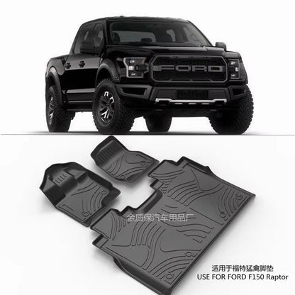 Custom Luxury All-Weather Floor Mats for Ford F-150 (2015–2024)