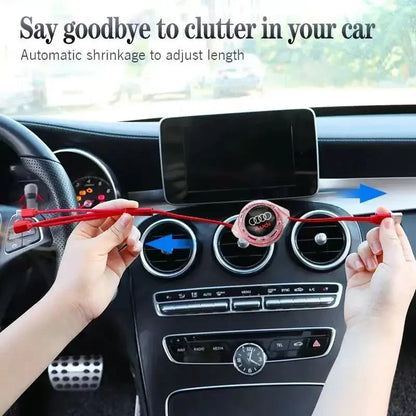 3-in-1 USB charging cable for Audi – multi-charger with Type-C, Micro-USB &amp; Lightning connector