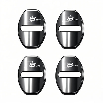 Zinc alloy door lock cover for Audi – protective caps for car door lock A1–Q8 series