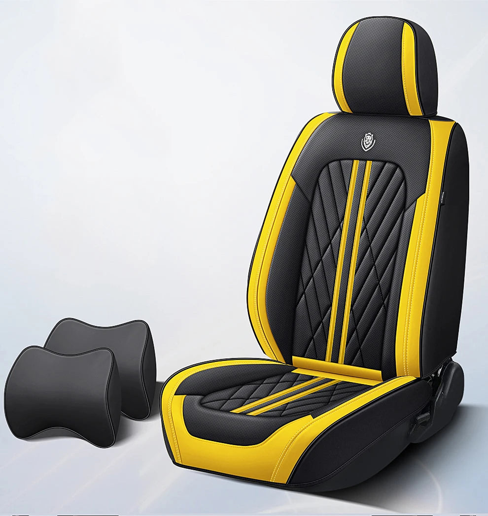 Universal Luxury Car Seat Covers – Full Set for Cars, SUVs & Trucks