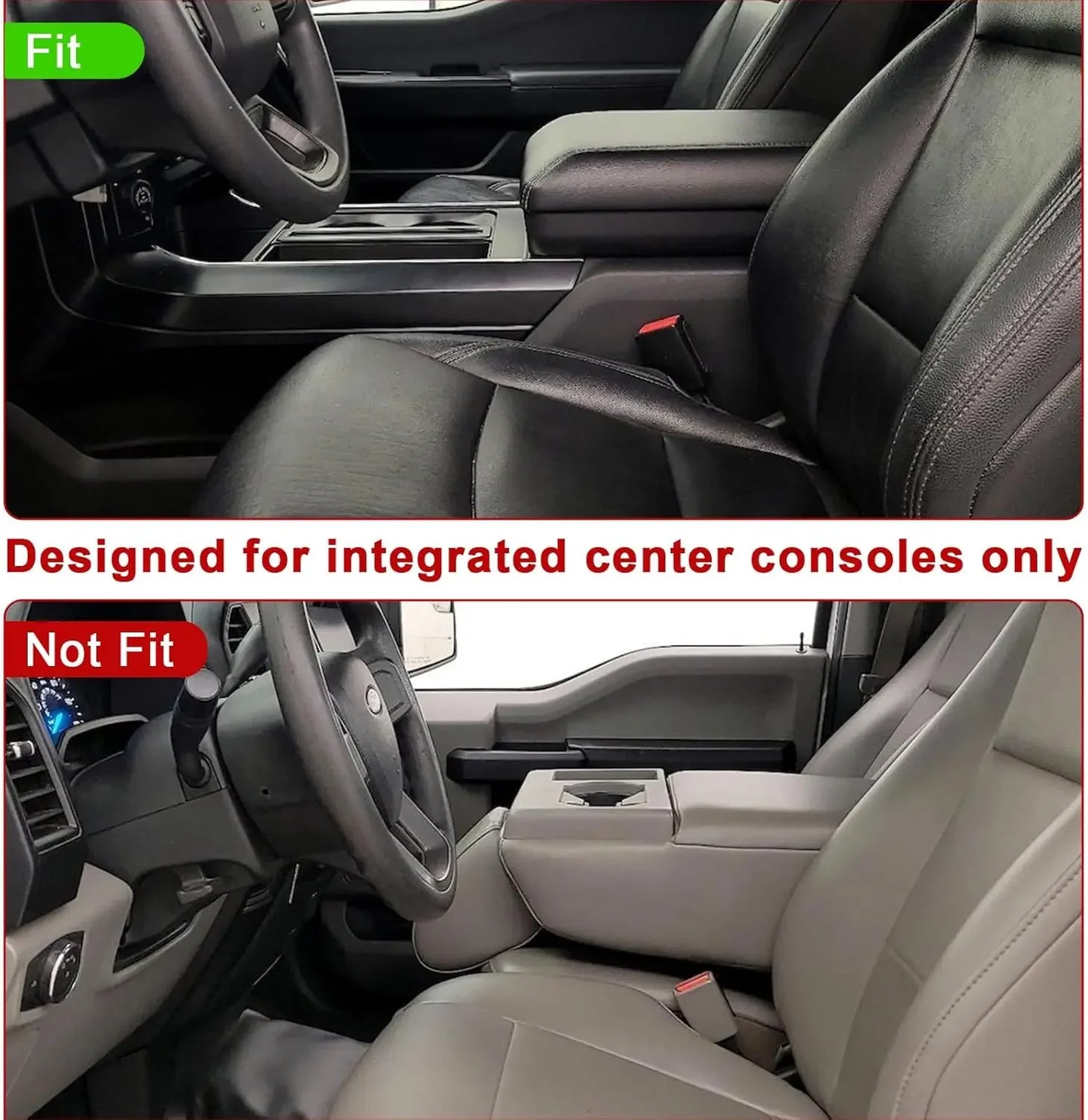 Center Console Organizer Tray for Ford F-150 & Raptor (2015–2020)