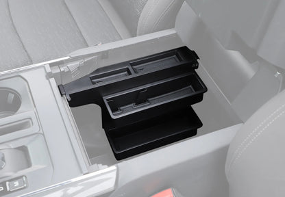 Center Console Armrest Organizer Tray for Ford F-150, F-250, F-350 & F-450 (2015–2020)