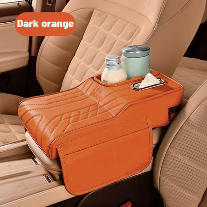 Universal Car Armrest with Storage & Cup Holder – Multifunctional Auto Center Console Organizer