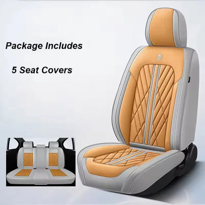 Universal Luxury Car Seat Covers – Full Set for Cars, SUVs & Trucks