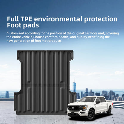 All-Weather Floor Mats & Truck Bed Liner Set for Ford F-150 (2015–2024)
