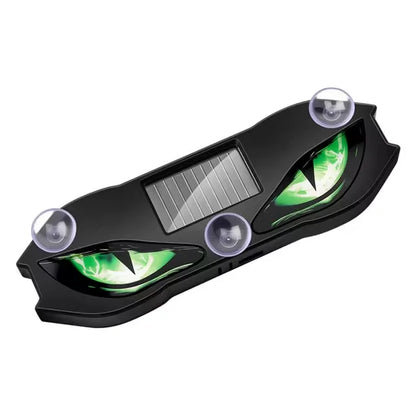 Solar Powered RGB Demon Eye Car Light – Wireless Dynamic LED Warning Light