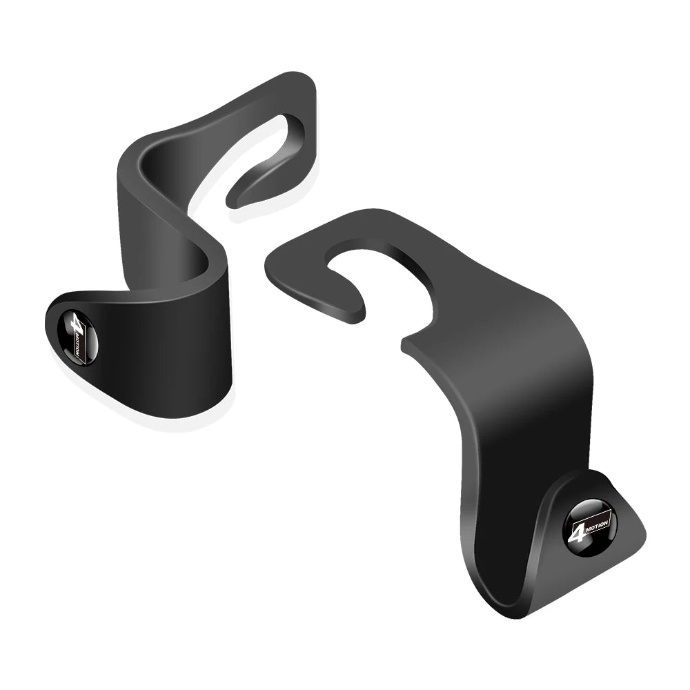 2PCS Volkswagen Headrest Hooks – Universal Rear Seat Hanger for Bags & Groceries