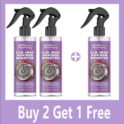 Iron Fallout Remover Spray – Wheel & Paint Decontamination Cleaner