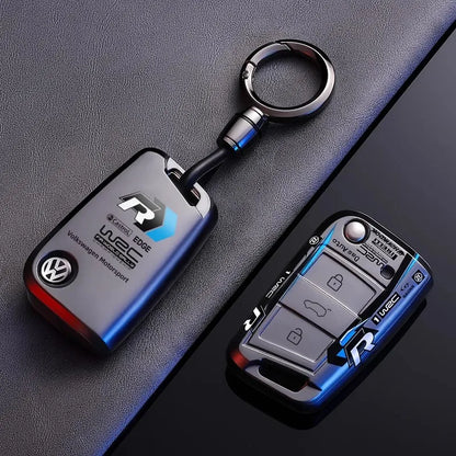 Folding key case for VW – Robust protection with a sporty motorsport design
