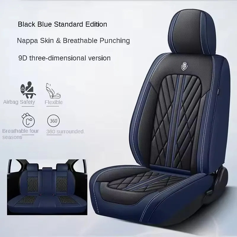 Universal Luxury Car Seat Covers – Full Set for Cars, SUVs & Trucks