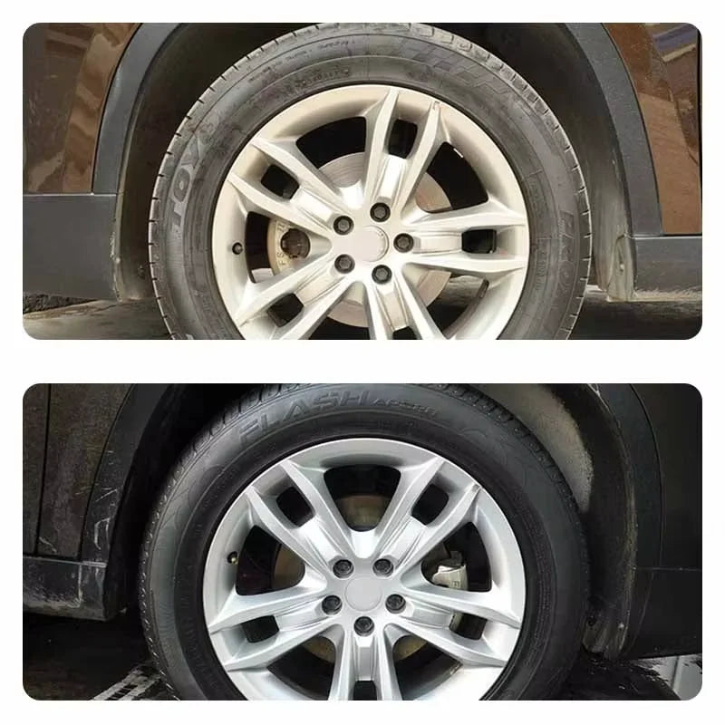 Tire Shine Spray – Long-Lasting Gloss & Rubber Plastic Restorer