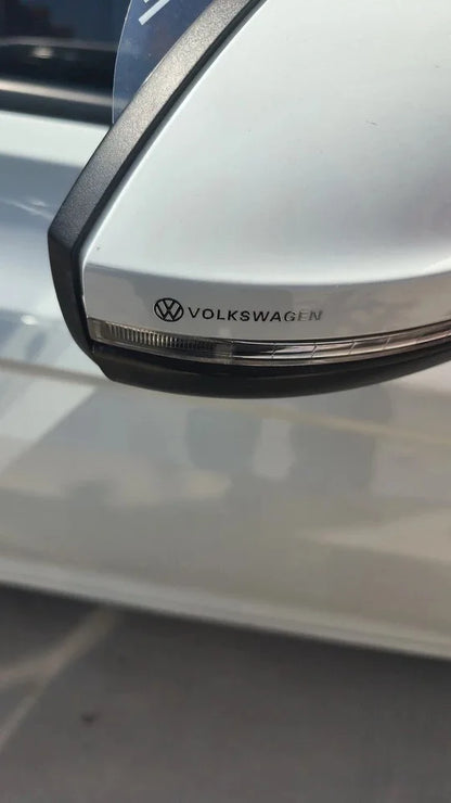 Emblèmes intérieurs en métal 3D VW – Badges adhésifs haut de gamme pour tableau de bord, volant et console