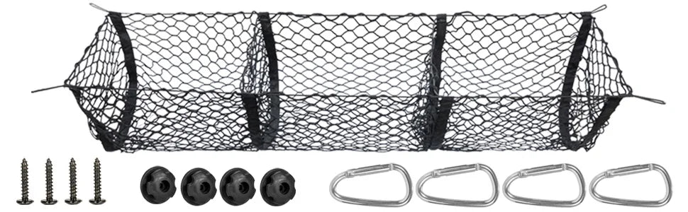 Heavy-Duty Truck Bed Cargo Net Organizer – Universal Mesh Storage Net