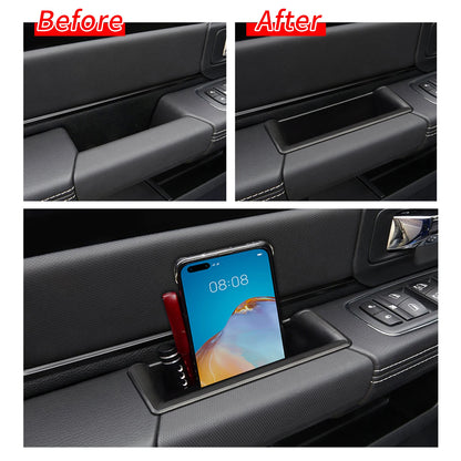 Door Handle Storage Organizer Trays for Dodge Ram 1500 2019 to 2026 4 Piece Set