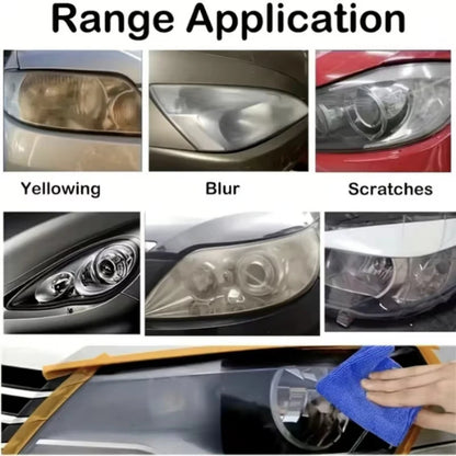Car Headlight Restoration Polish – Oxidation, Yellowing & Scratch Remover
