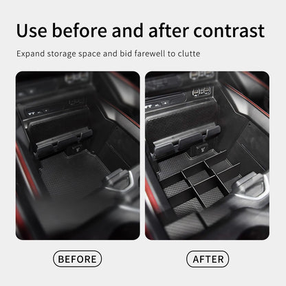 Center Armrest Storage Organizer for Dodge Ram 1500 2500 3500 2019 to 2025