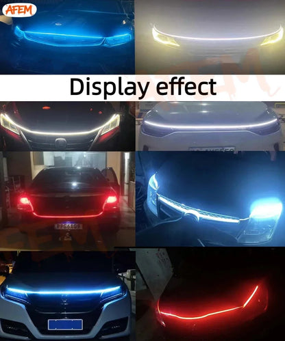 Dynamic LED Hood Light Strip for Ford F-150, Raptor & Ranger (2022–2023)