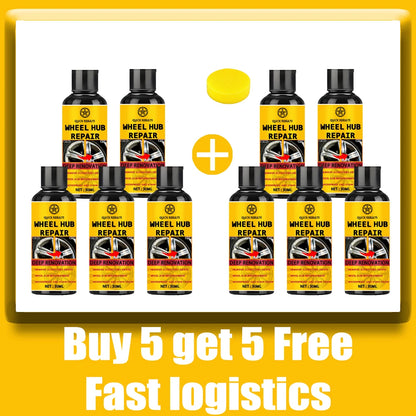 Wheel Rim Scratch Repair Paste – Alloy & Steel Wheel Restoration Kit