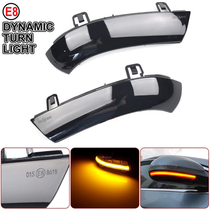 Clignotants dynamiques à LED pour VW Golf 5, Jetta MK5, Passat B6, B5.5 – Feux de jour et clignotants latéraux (lot de 2)