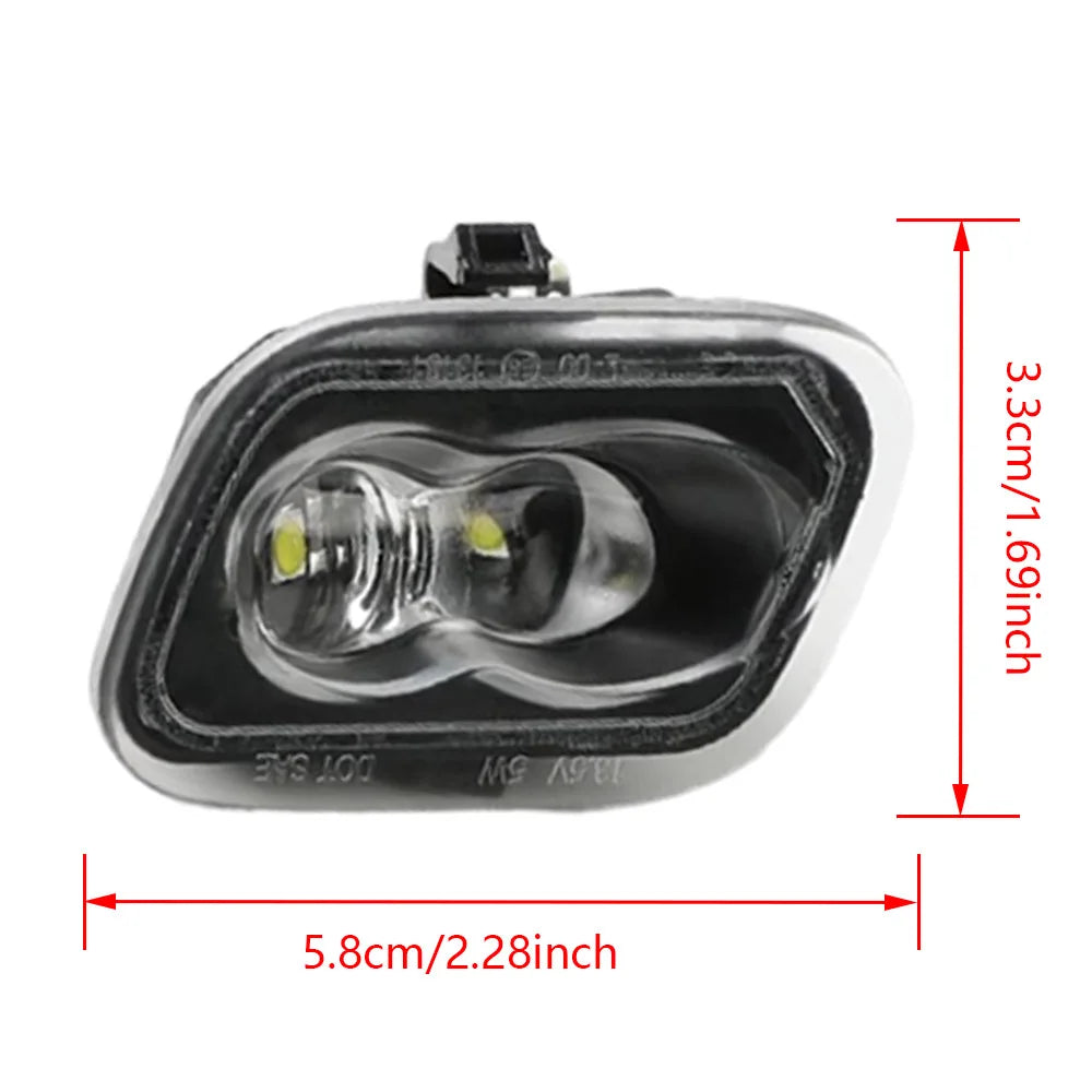 Upgrade Your Ford F-Series with 2PCS LED Puddle Lights – Brightness, Style &amp; Safety