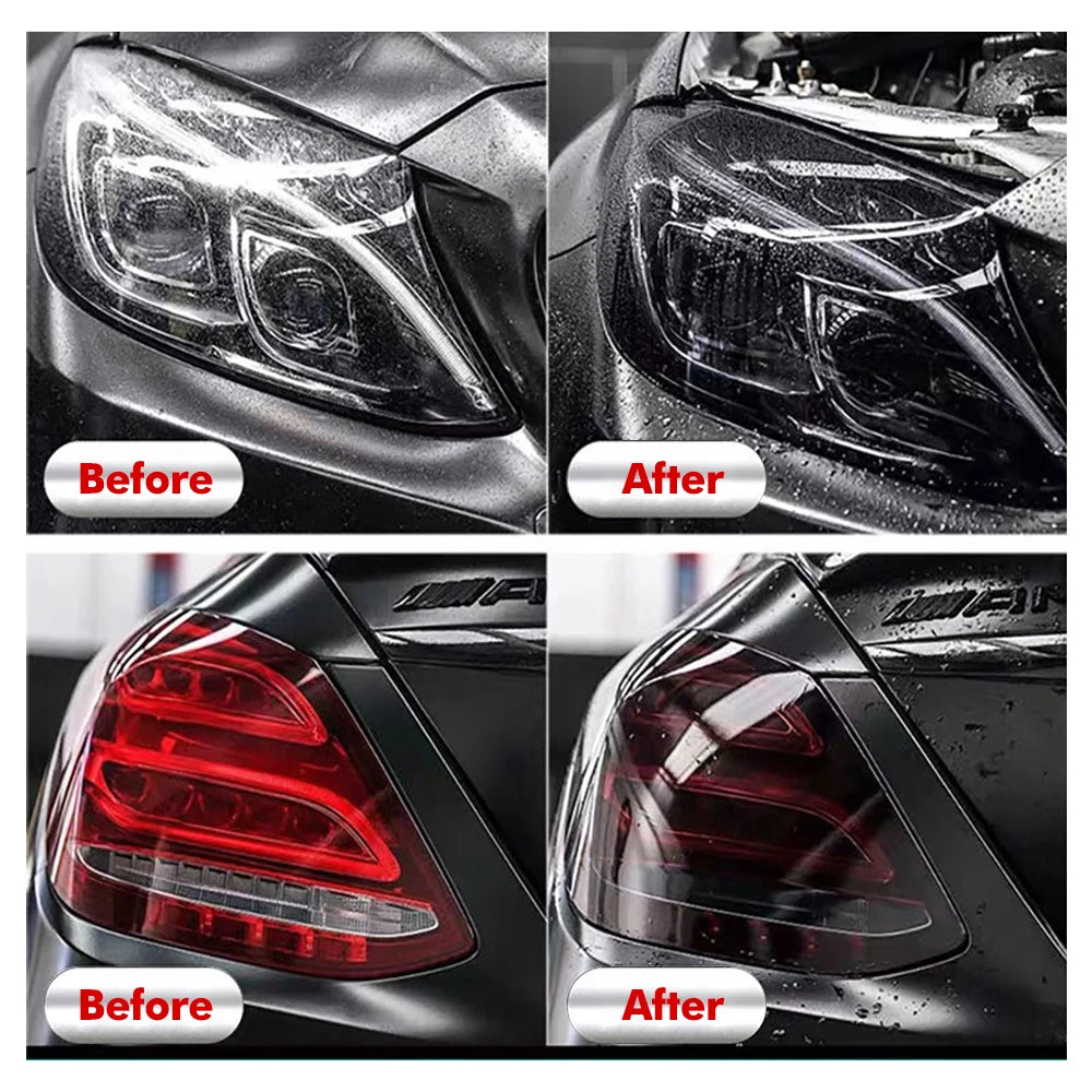 Smoke Headlight Tint Film – PVC Tail Light Tint (100×30 cm)
