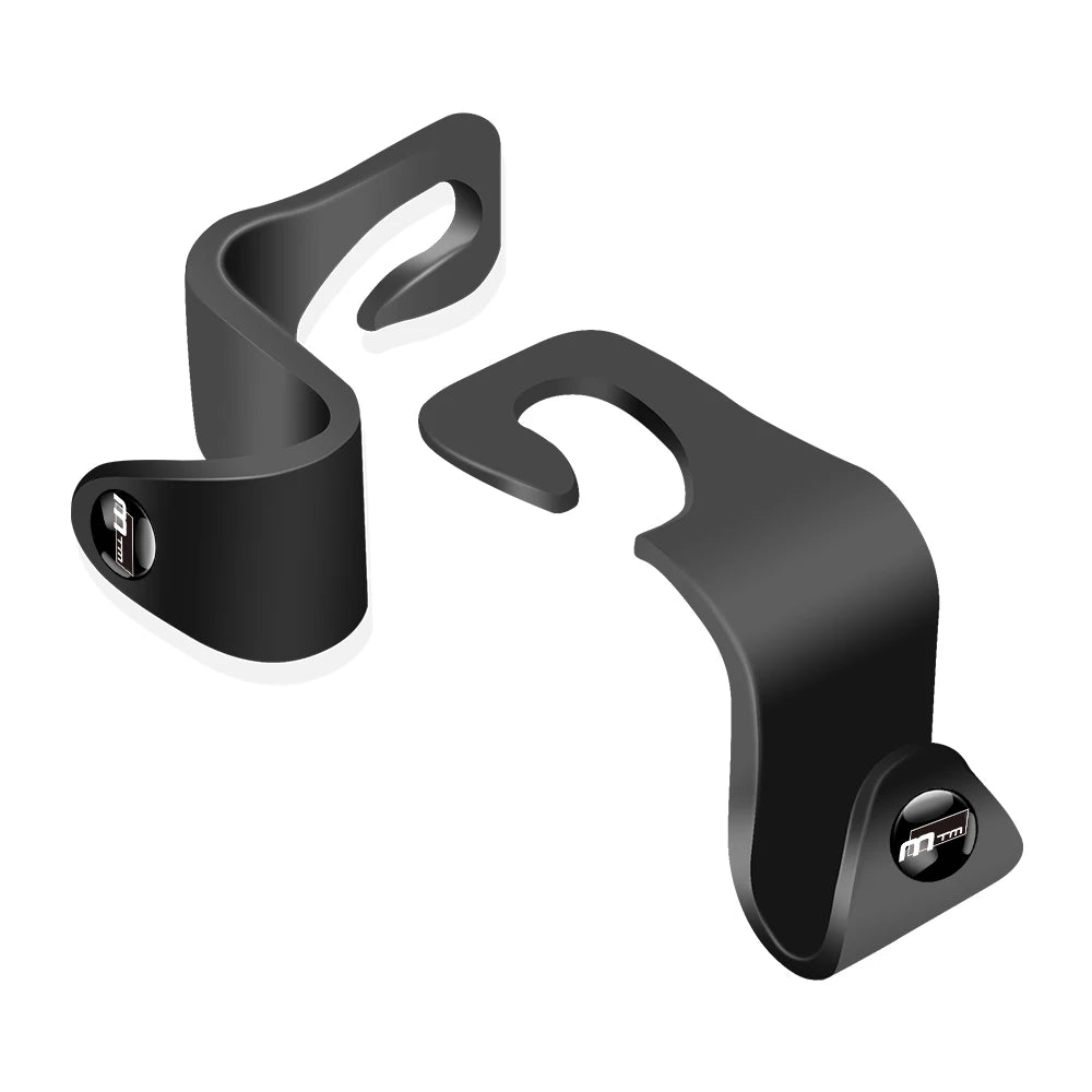 2PCS Volkswagen Headrest Hooks – Universal Rear Seat Hanger for Bags & Groceries