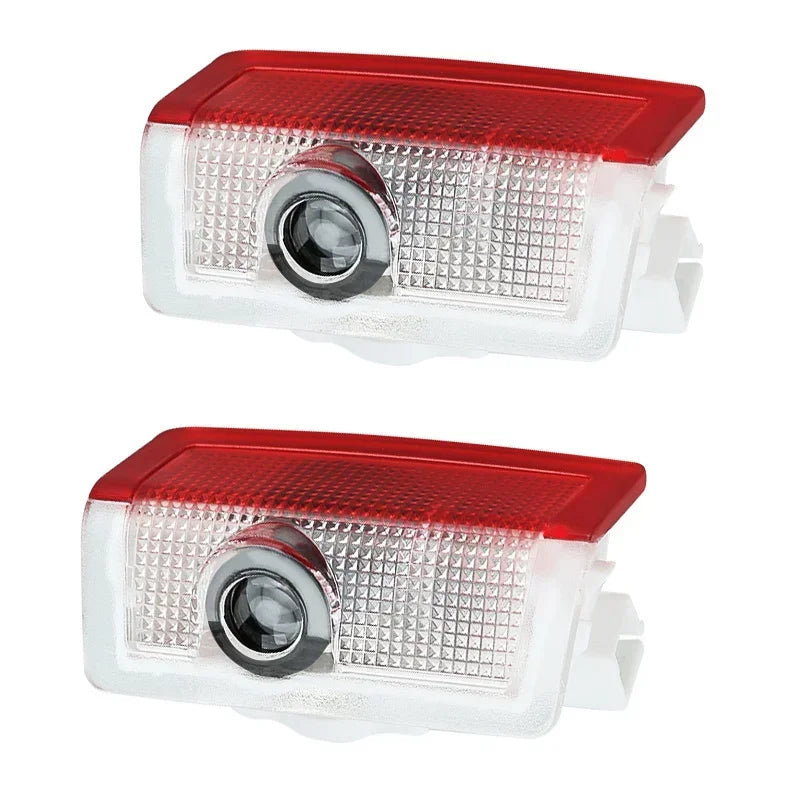 2er-Set LED Türlicht Projektor mit Mercedes-Benz Logo – mit Kompatibel W212, W205, AMG, GLA, GLC, GLB, GLE