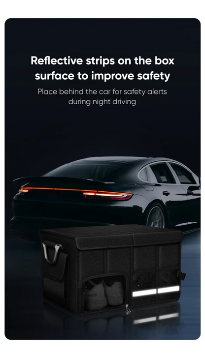 Portable Foldable Car Trunk Organizer – Waterproof Oxford Storage Box up to 92L