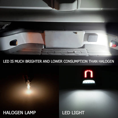 6000K LED License Plate Lights for Chevy Silverado GMC Sierra Tahoe Yukon and Escalade